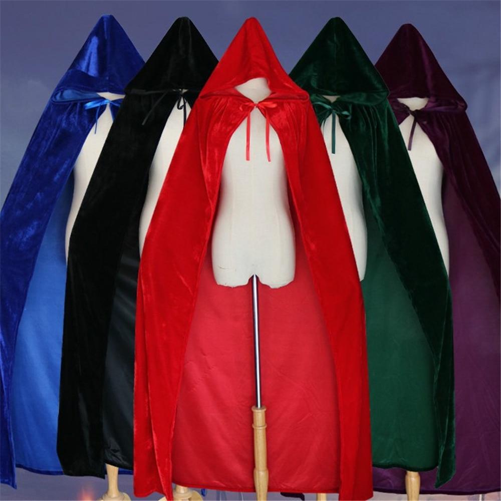 Hooded Cloak Cape - Instant Witch Wizard Costume