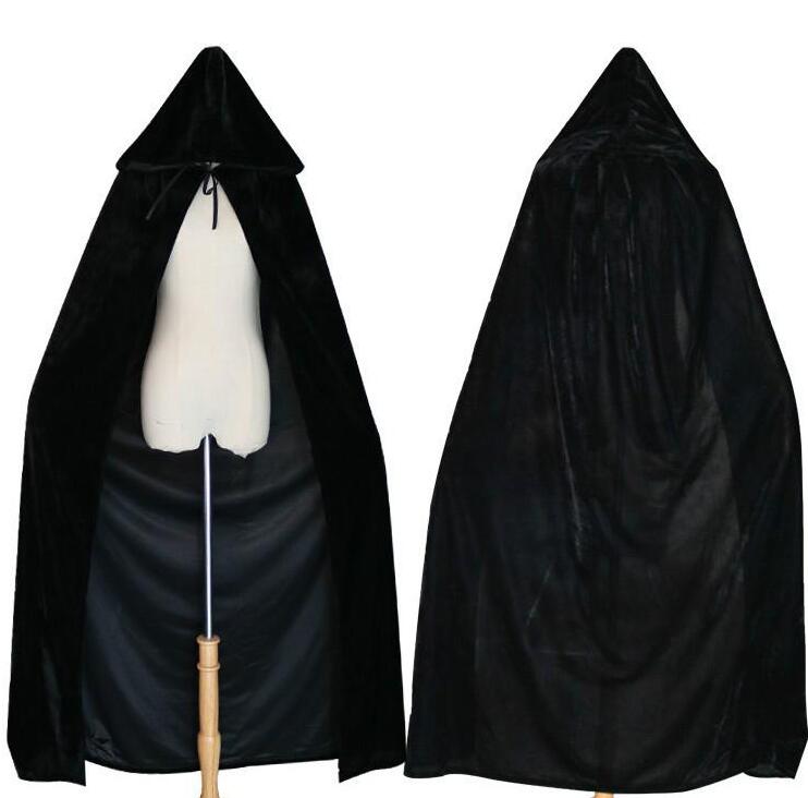 Hooded Cloak Cape - Instant Witch Wizard Costume
