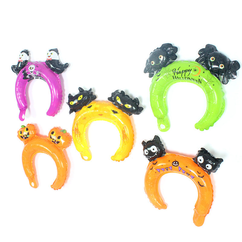 Halloween Inflatable Headband for Fun Party Looks