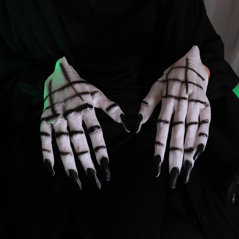 Ghost Claw Gloves for Dramatic Halloween Costume Looks