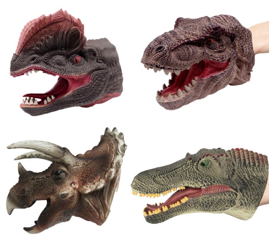 Dinosaur Hand Puppet Glove for Roaring Pretend Play