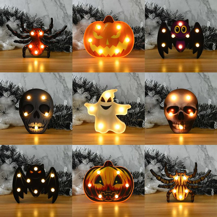 Halloween LED Night Lights: Spooky Table Decor Glow