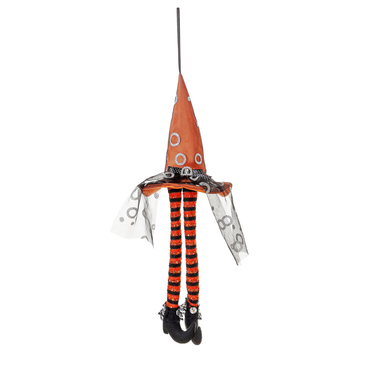Light-Up Wizard Hat Halloween Window Display Decor