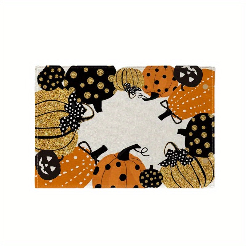 Halloween Linen Placemats for Festive Table Décor