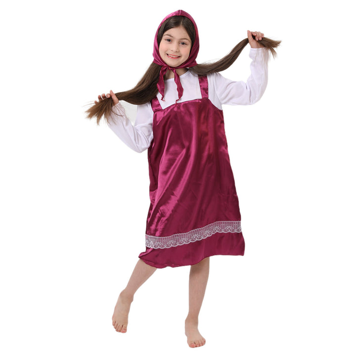Little Red Riding Hood Costume for Kids Stage Play