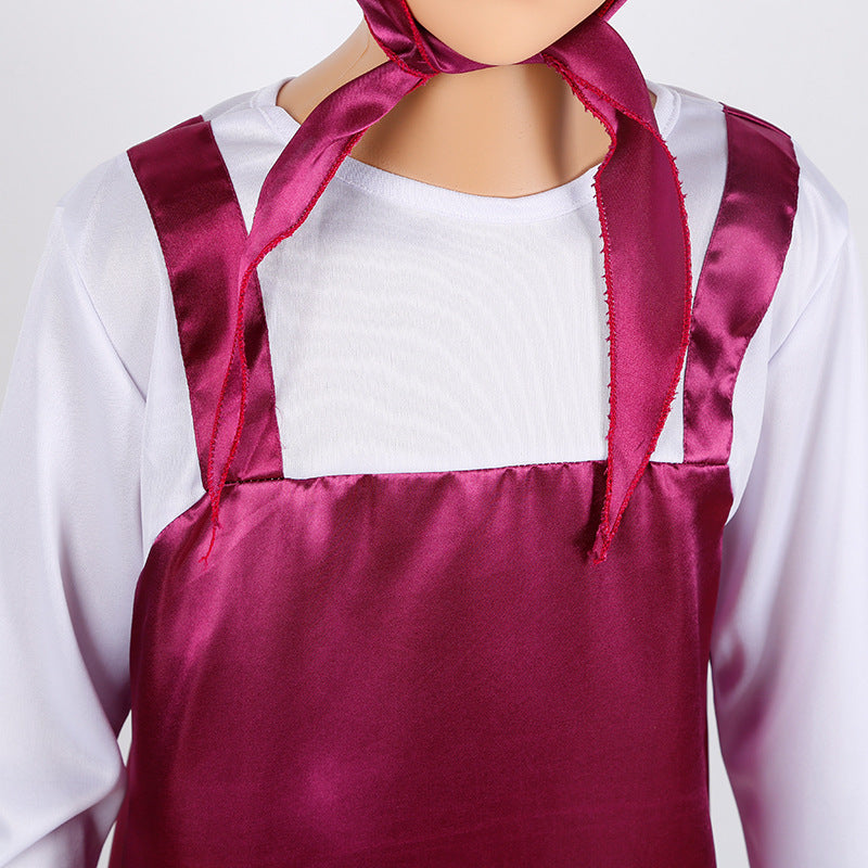 Little Red Riding Hood Costume for Kids Stage Play