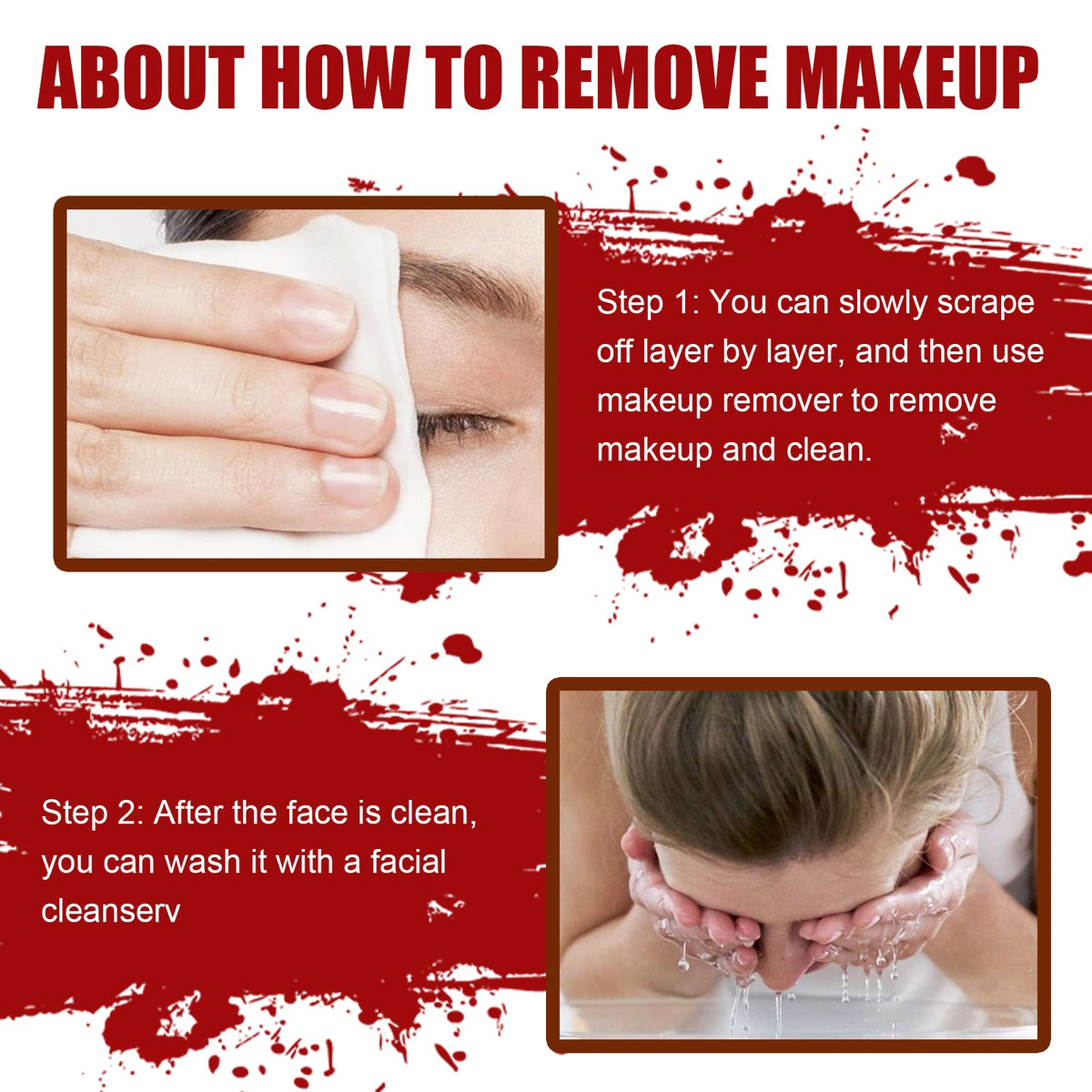 Halloween SFX Makeup Kit for Realistic Wounds & Scars