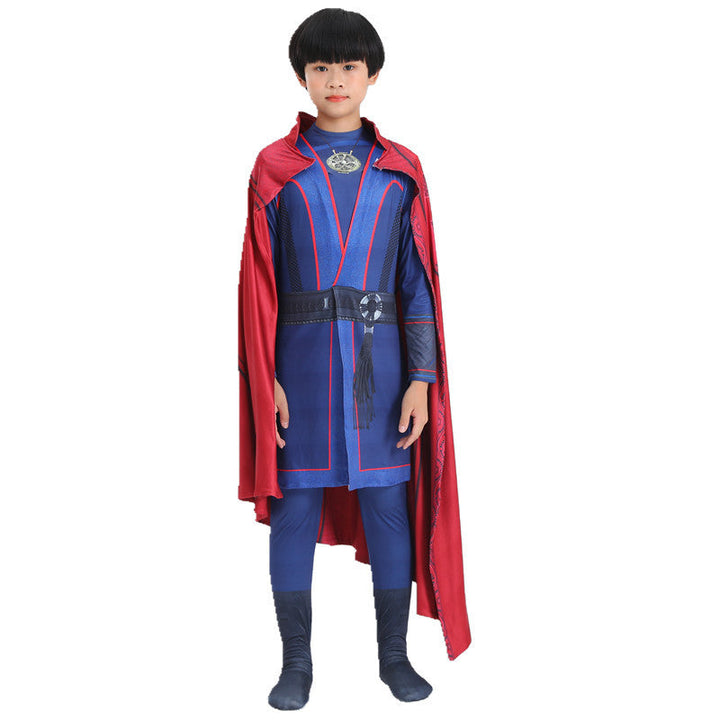 Doctor Strange Cosplay Costume With Dramatic Flowing Cape