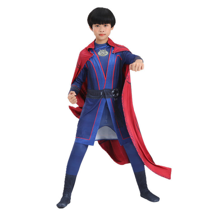 Doctor Strange Cosplay Costume With Dramatic Flowing Cape