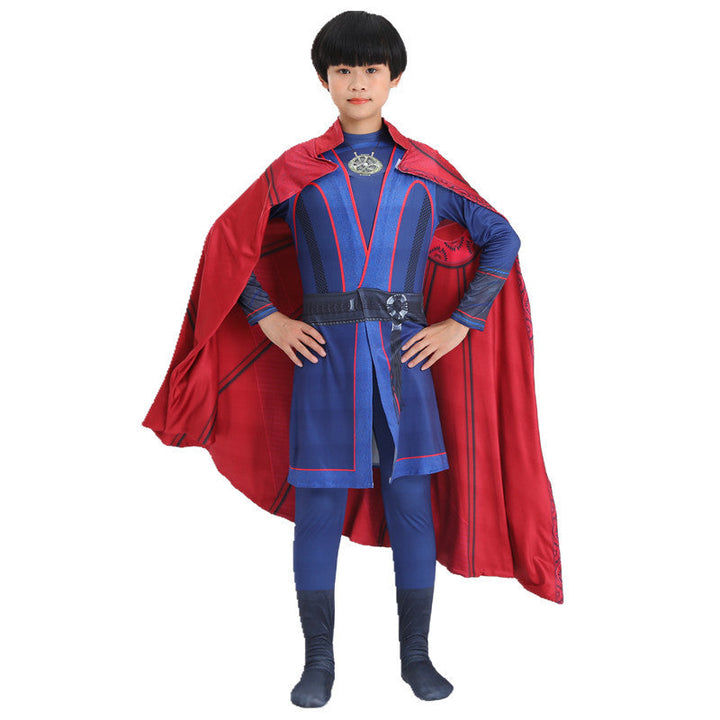 Doctor Strange Cosplay Costume With Dramatic Flowing Cape