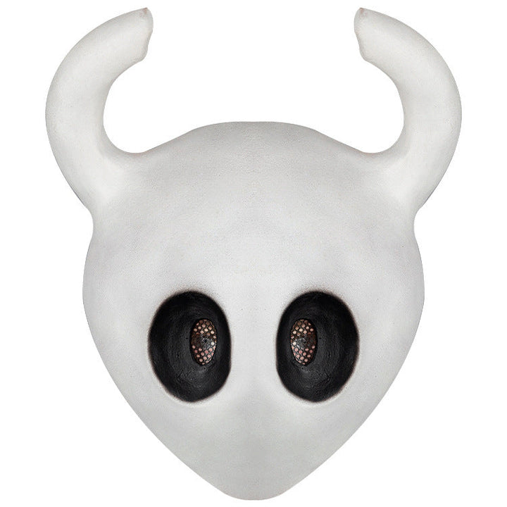Hollow Knight-Inspired Horned Costume Mask for Cosplay