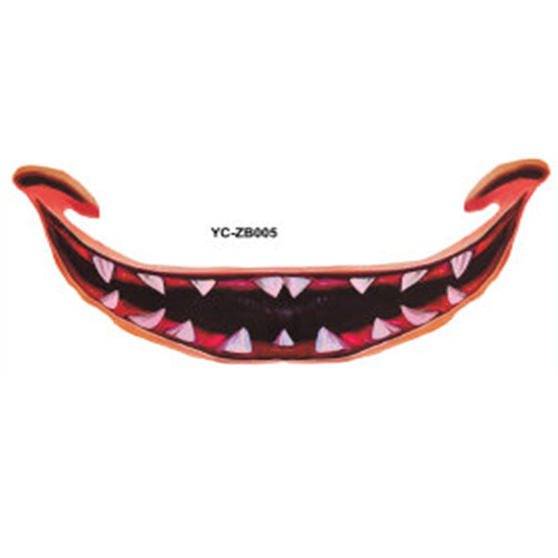 Halloween Mouth Tattoo Stickers for Instant Horror Looks