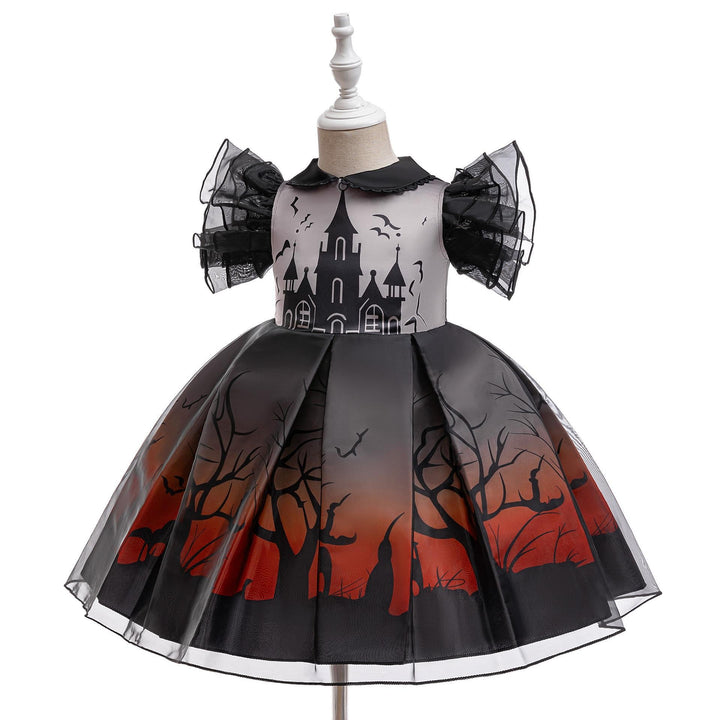 Kids Halloween Costume Dress – Little Witch Princess
