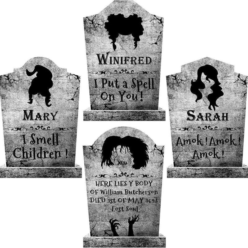 Halloween Tombstones for a Realistic Spooky Cemetery
