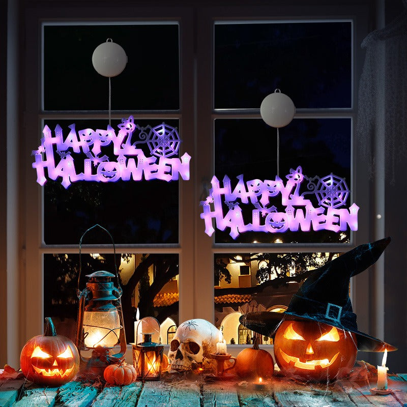 Halloween Hanging Sign - Illuminated Party Decoration