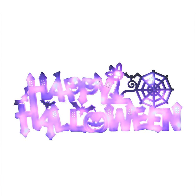 Halloween Hanging Sign - Illuminated Party Decoration