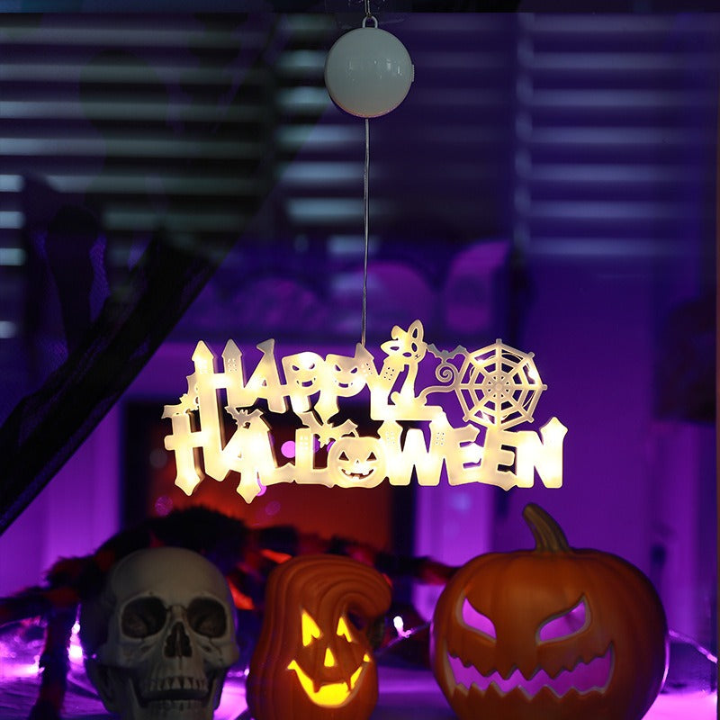 Halloween Hanging Sign - Illuminated Party Decoration