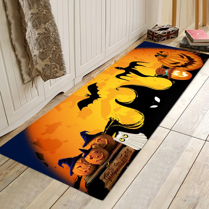 Halloween Floor Mat Set for Festive Seasonal Decor