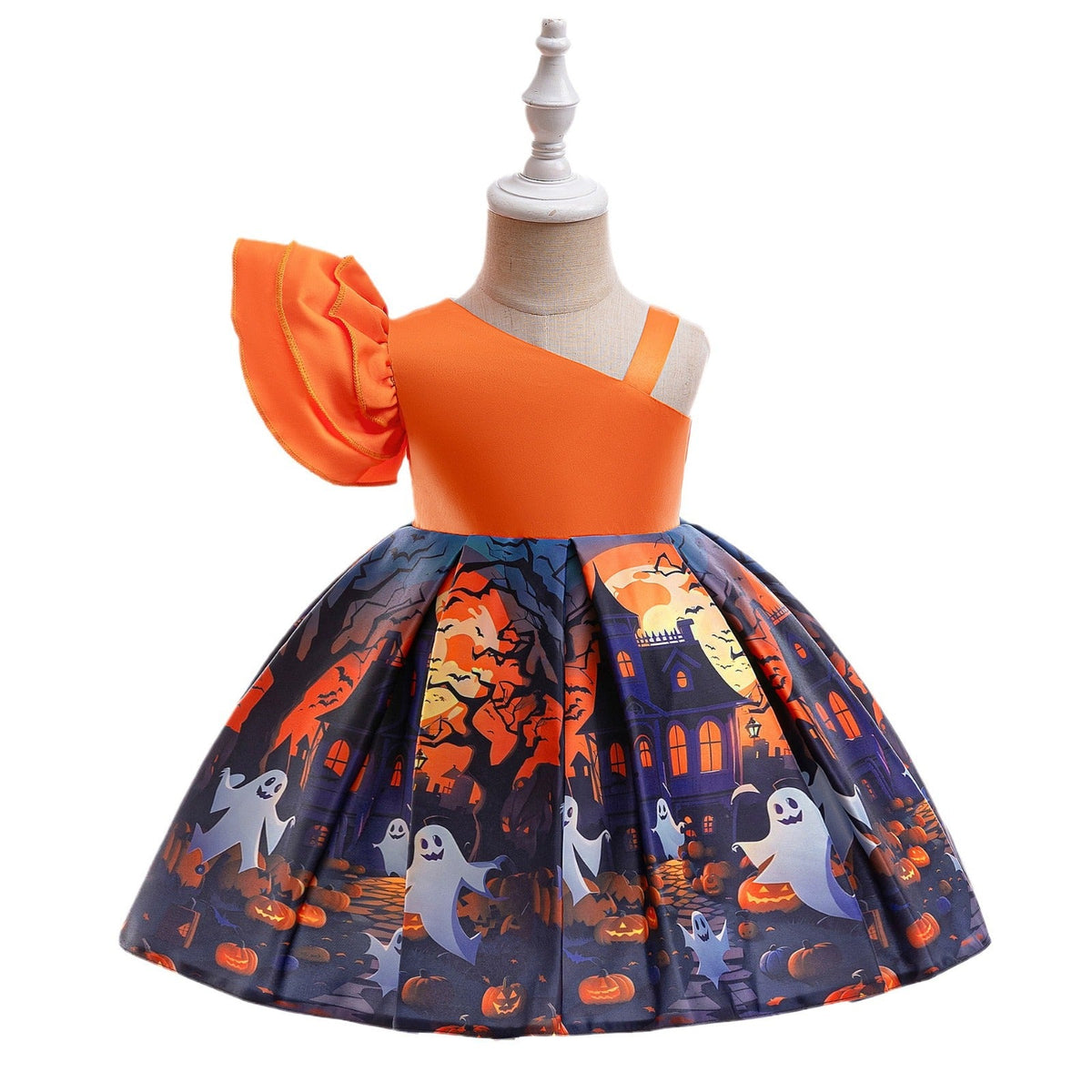 Halloween Princess Dress Costume for Girls | Satin