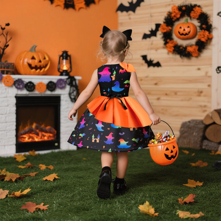 Halloween Princess Dress for Girls | Twirl-Ready Fun