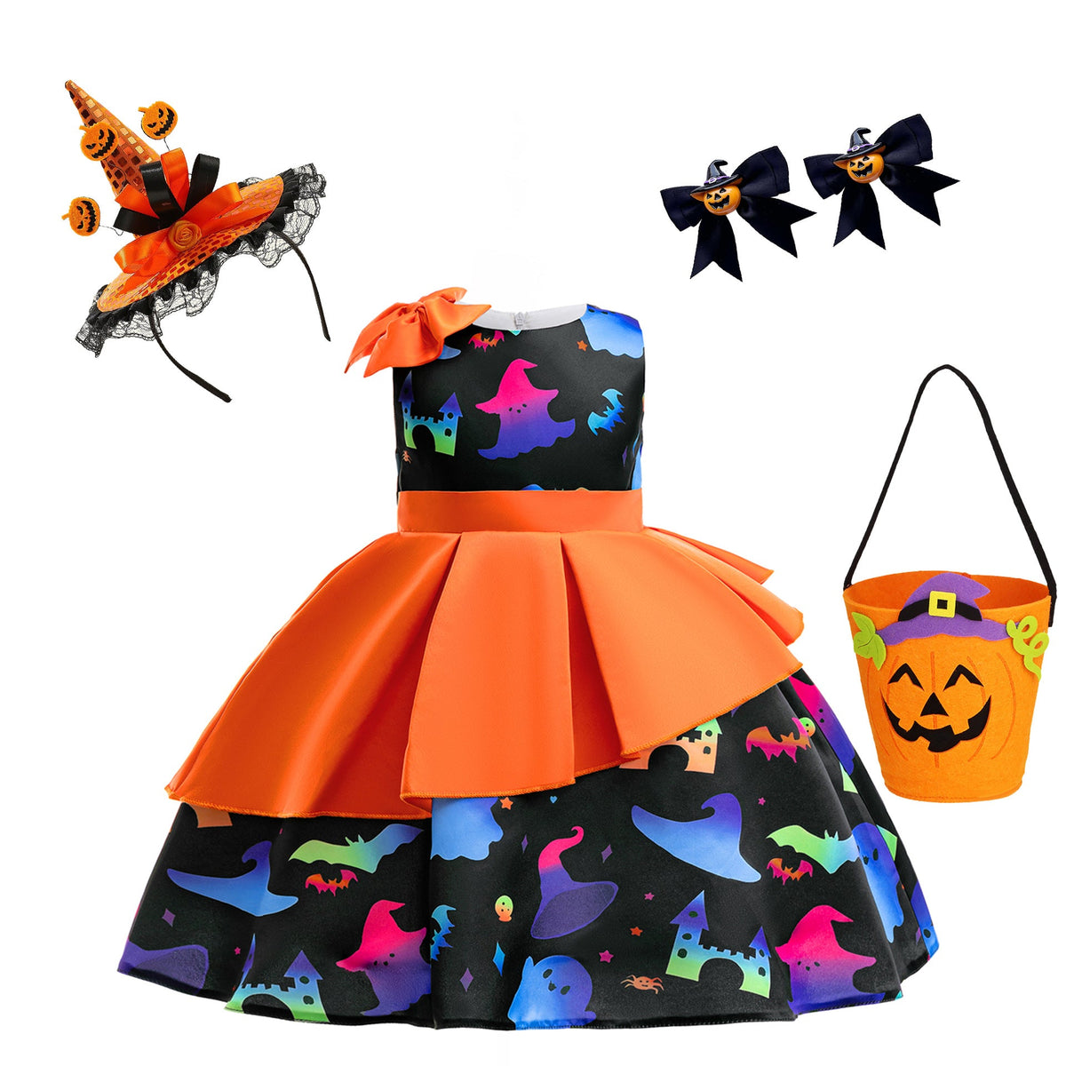 Halloween Princess Dress for Girls | Twirl-Ready Fun