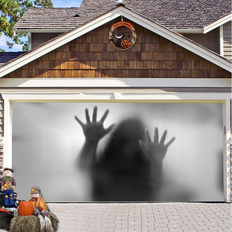 Halloween Garage Door Banner for Instant Haunted Decor