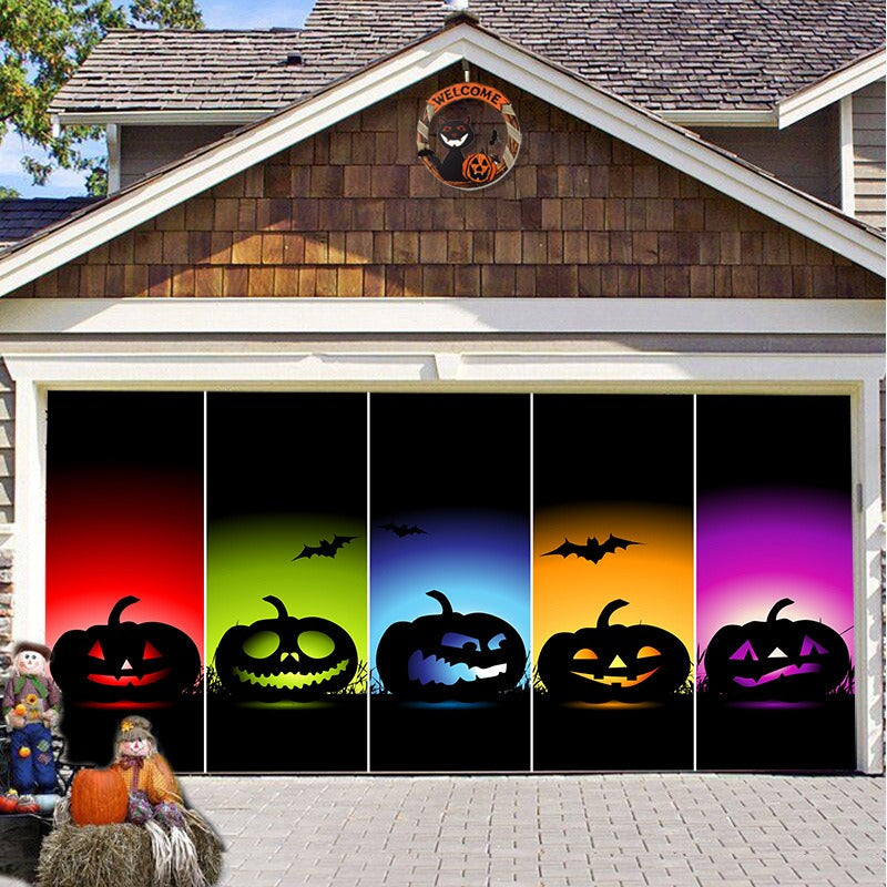 Halloween Garage Door Banner for Instant Haunted Decor