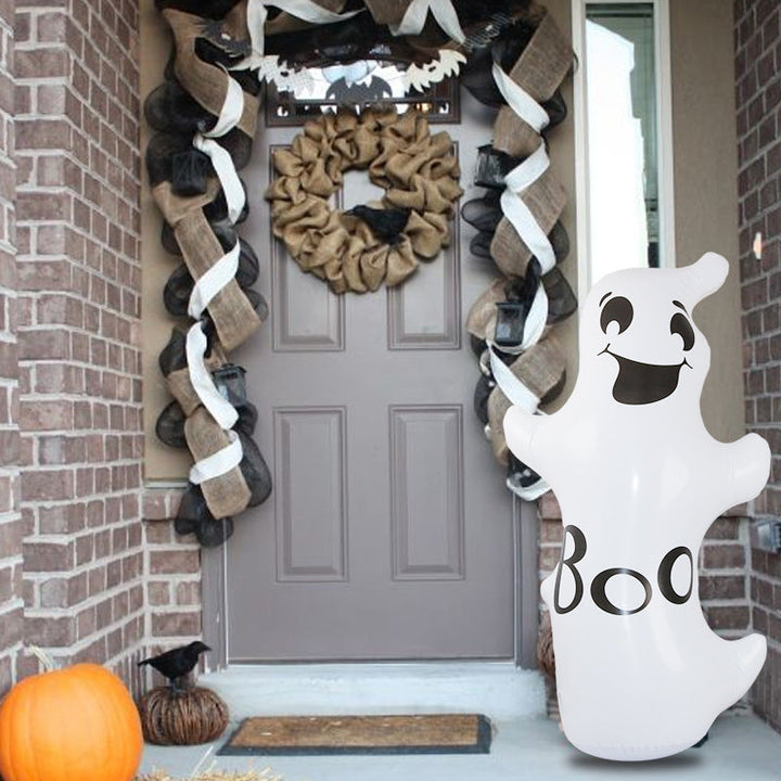 Halloween Inflatable Pumpkin Tower Garden Focal Point