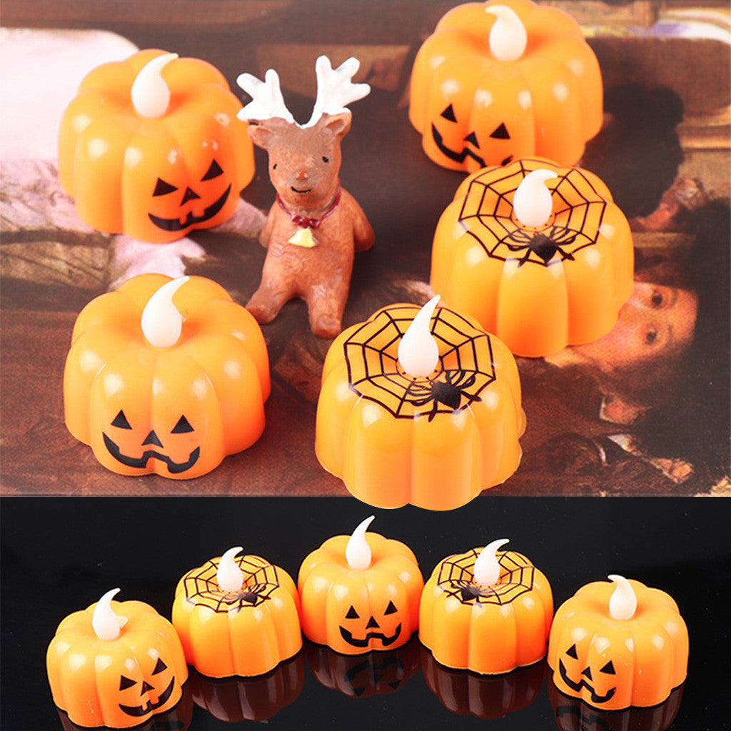 Halloween Pumpkin Light: Flameless Flickering LED