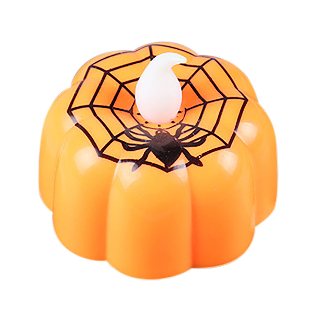 Halloween Pumpkin Light: Flameless Flickering LED