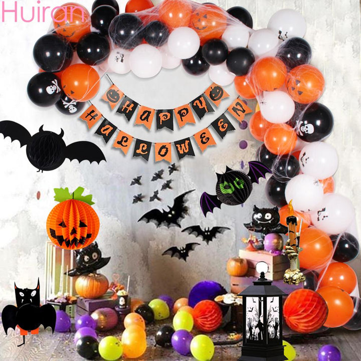 Halloween Retro Lantern With Eerie Multicolor Glow