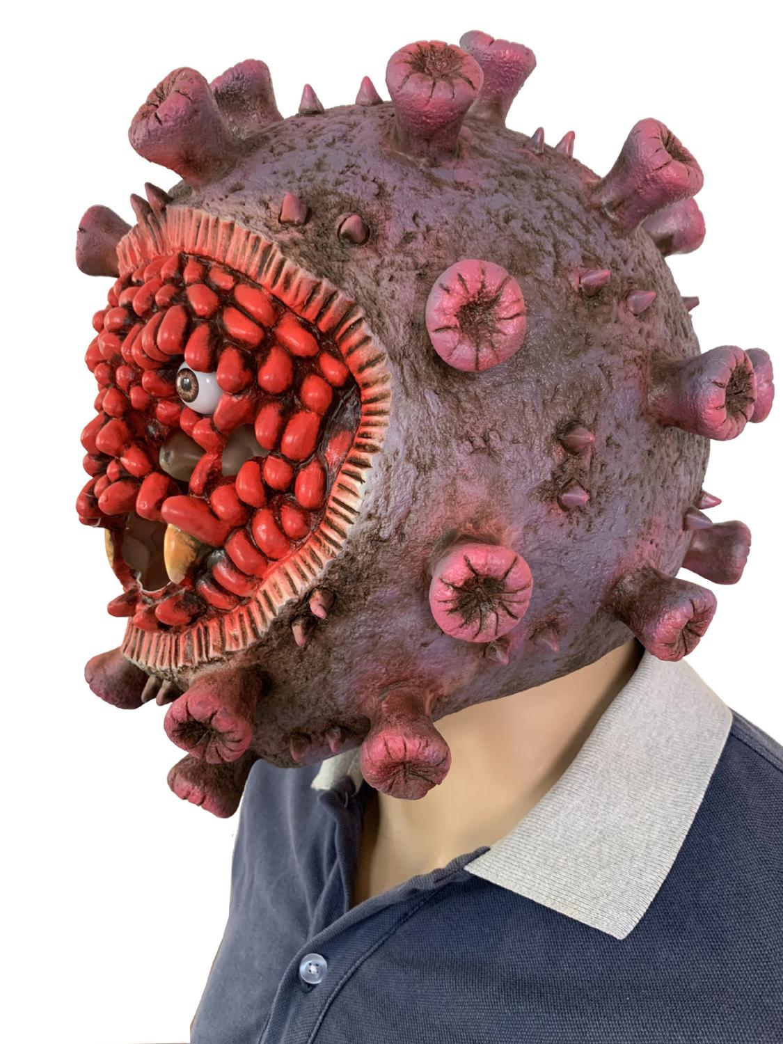 Full-Head Monster Mask for Halloween Costume Cosplay Parties