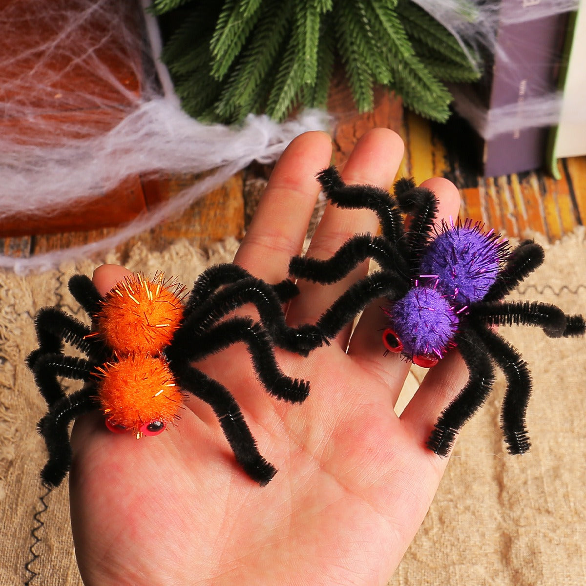 Halloween Spider Hair Clip for Playful Costume Fun