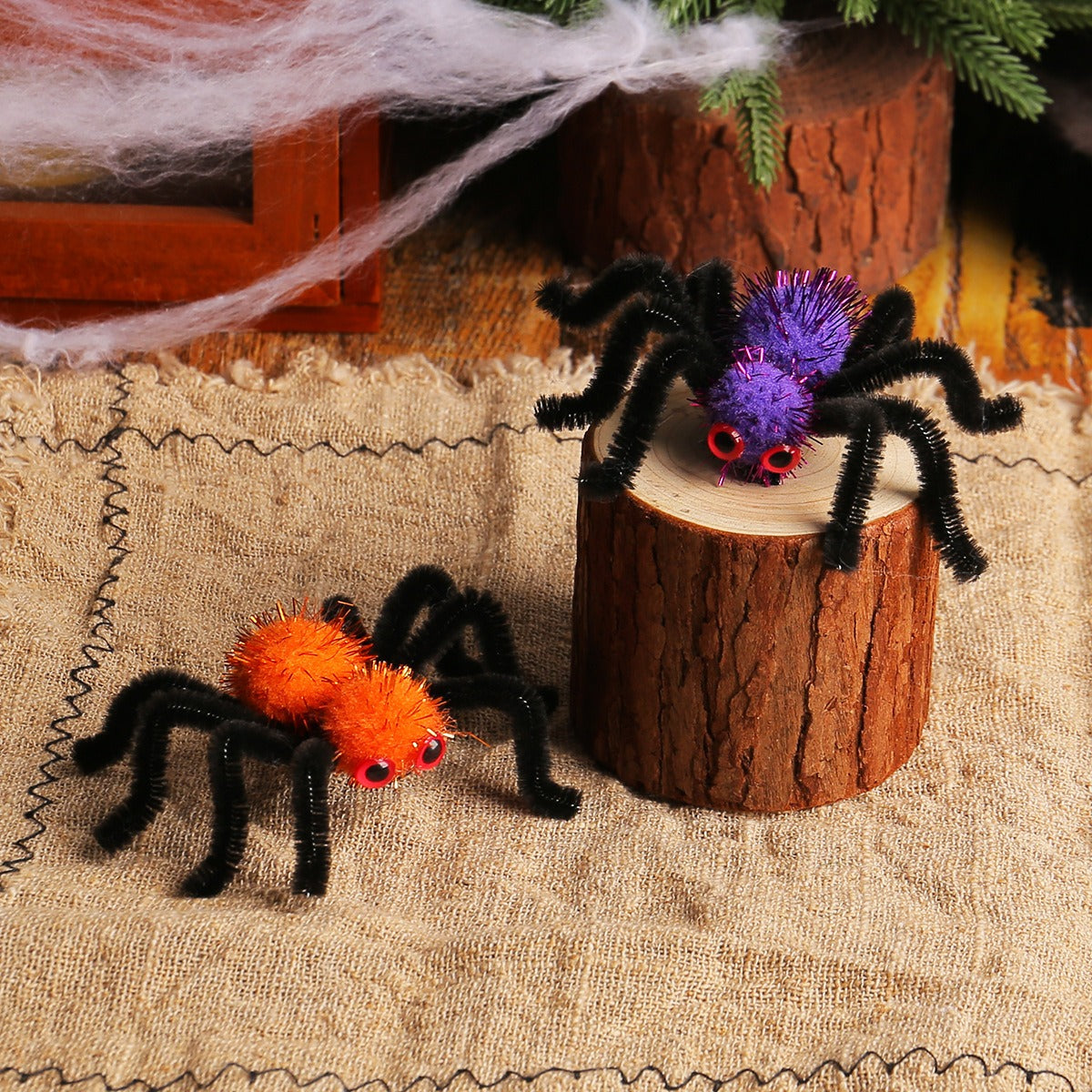 Halloween Spider Hair Clip for Playful Costume Fun