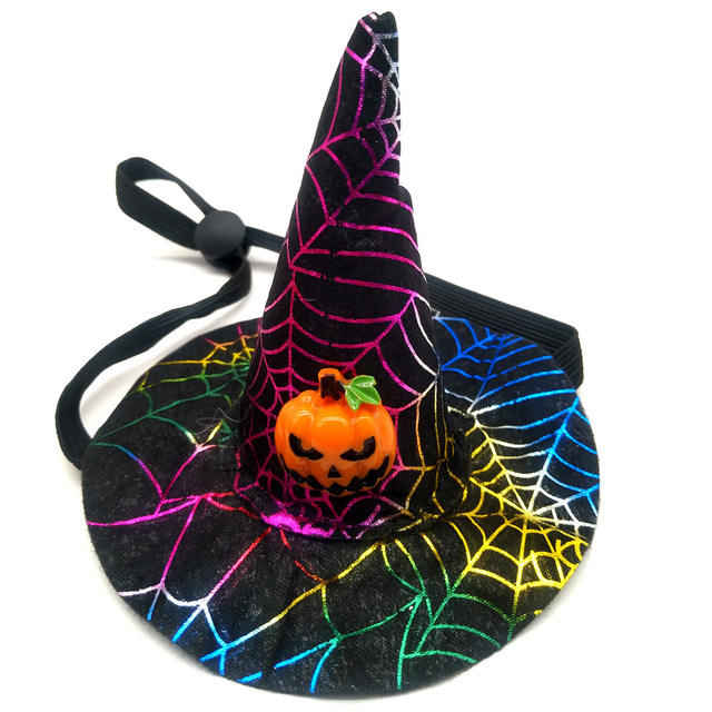Pet Halloween Witch Hat for Festive Costume Photos