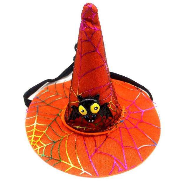 Pet Halloween Witch Hat for Festive Costume Photos