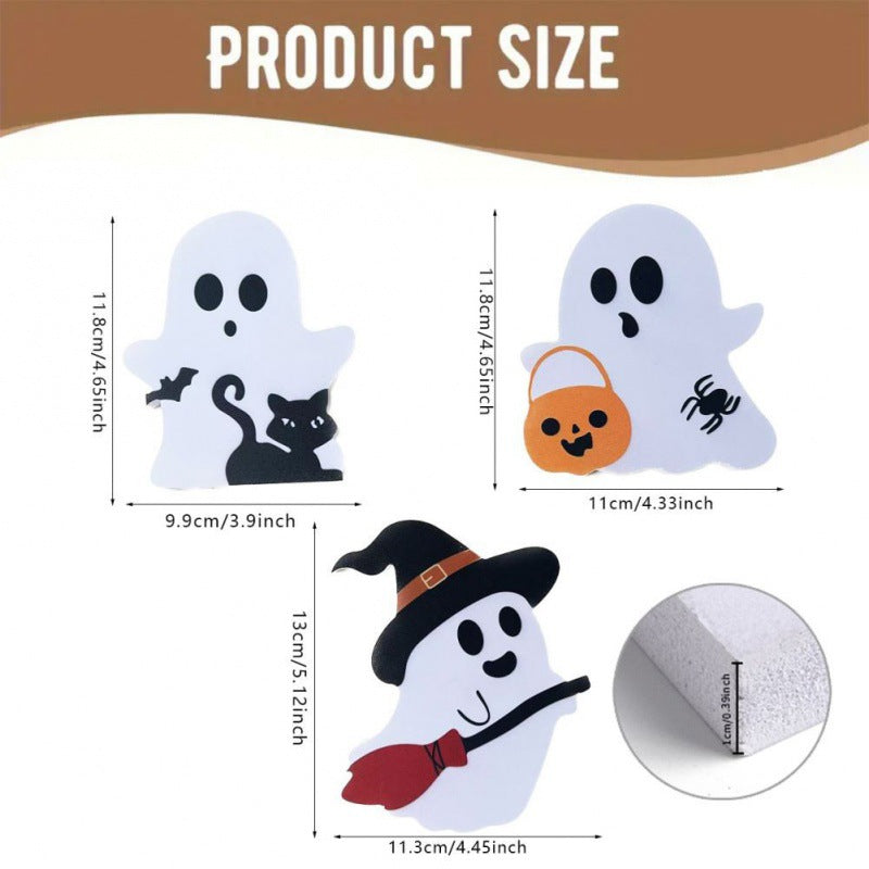 Halloween Ghost Ornaments for Playful Seasonal Decor