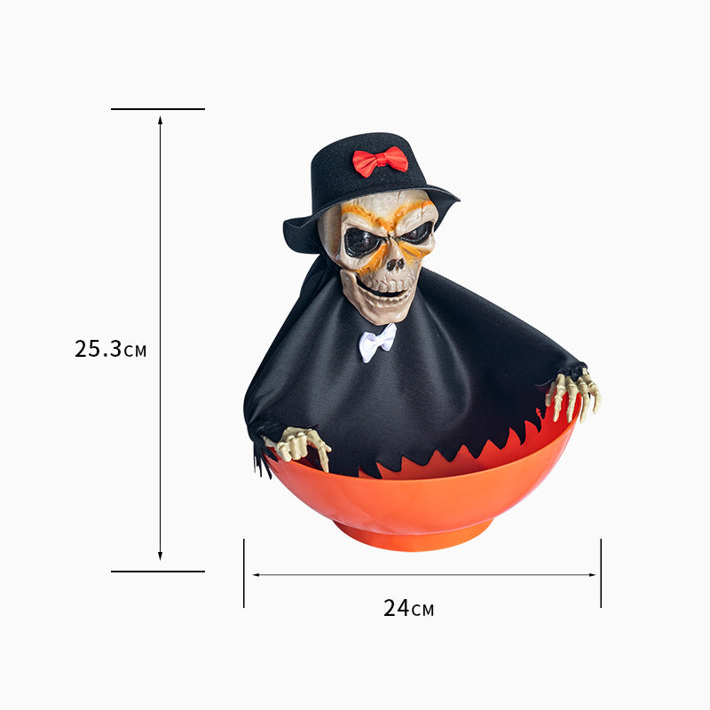 Halloween Ghost Fruit Bowl Spooky Party Centerpiece