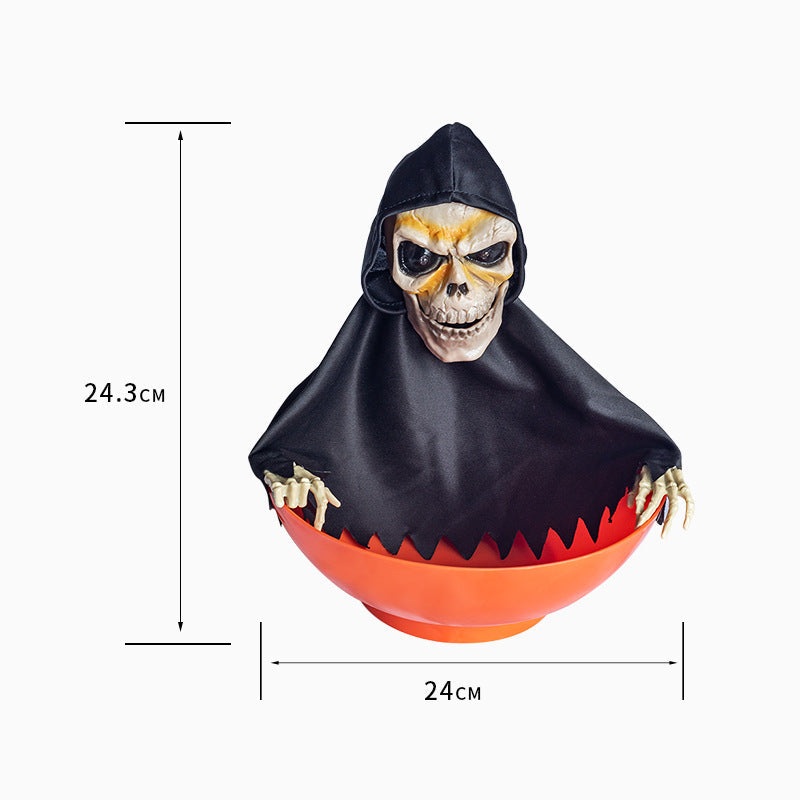 Halloween Ghost Fruit Bowl Spooky Party Centerpiece