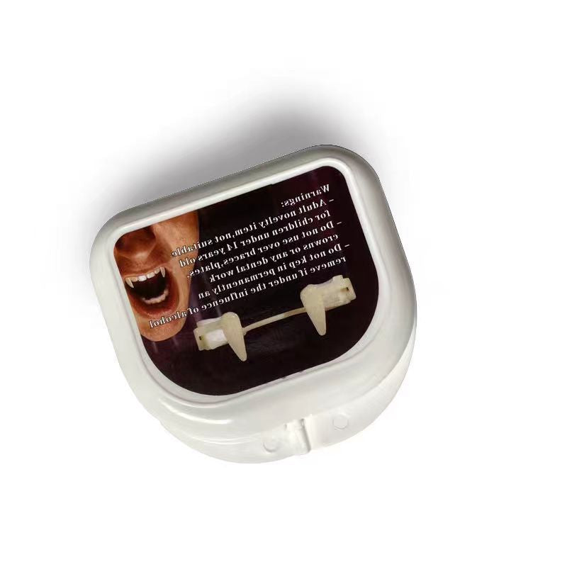 Retractable Vampire Fangs for Halloween Costume Fun