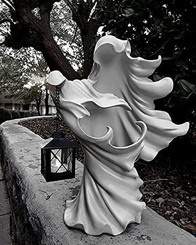 Halloween Ghost Lantern Decor for Spooky Displays