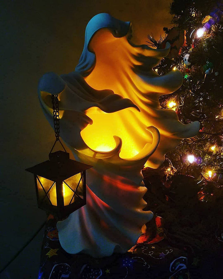 Halloween Ghost Lantern Decor for Spooky Displays