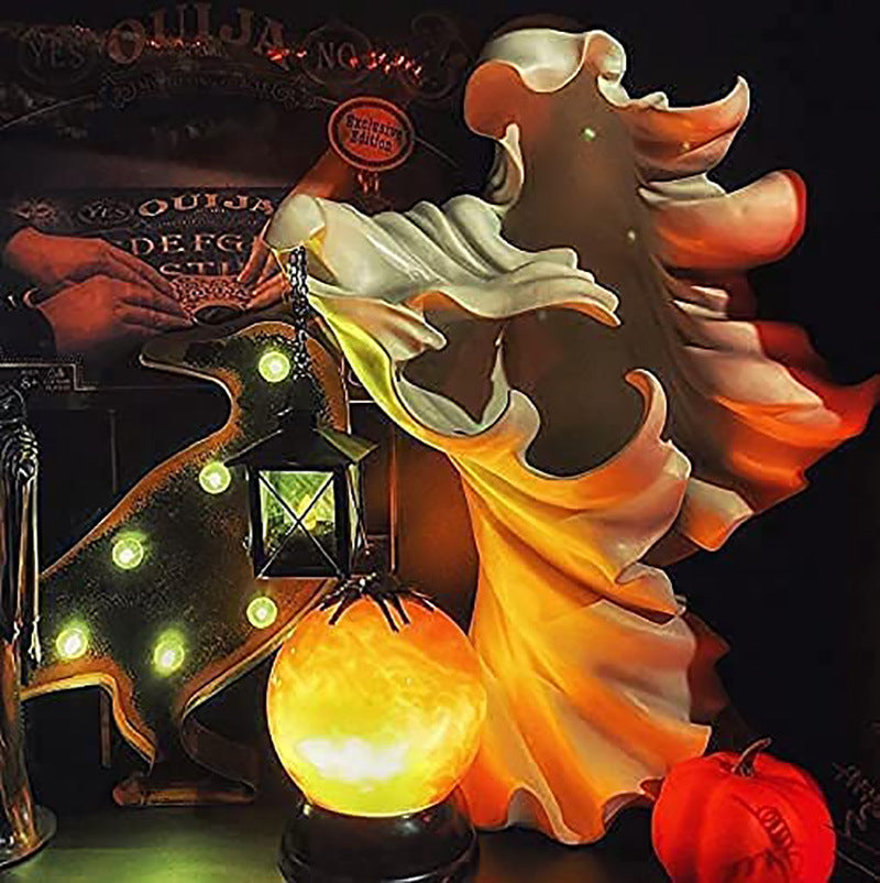 Halloween Ghost Lantern Decor for Spooky Displays
