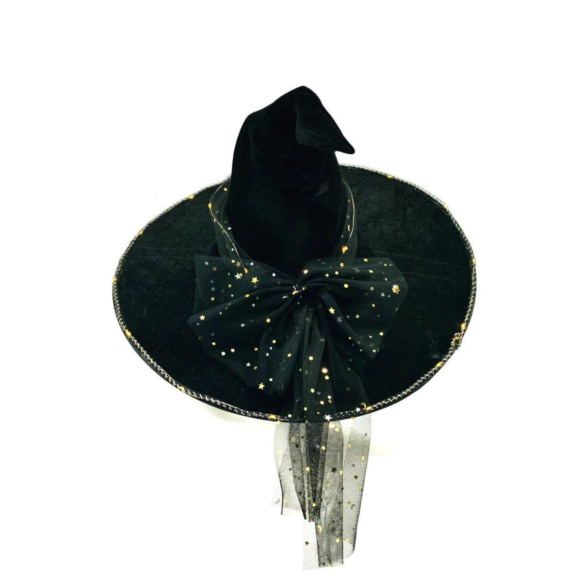 Light-Up Witch Hat Costume Accessory for Halloween