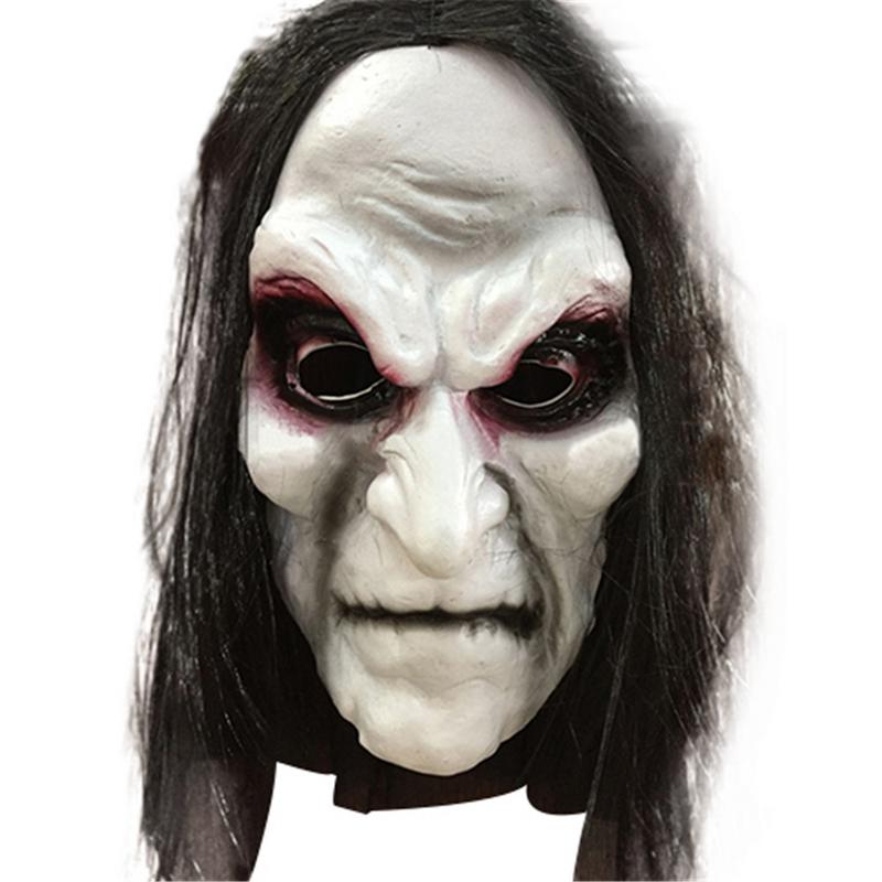 Long-Haired Zombie Mask for Instant Halloween Horror