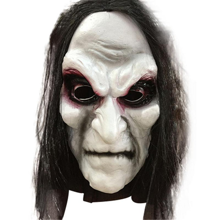 Long-Haired Zombie Mask for Instant Halloween Horror