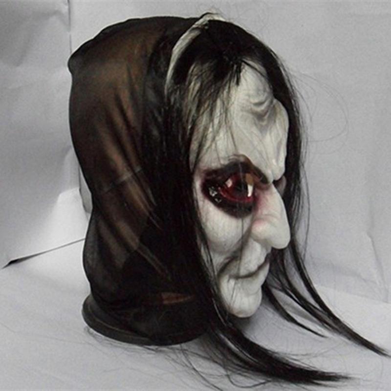 Long-Haired Zombie Mask for Instant Halloween Horror