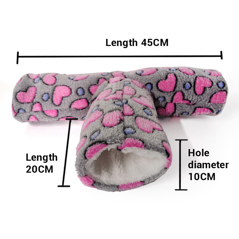 Hamster Tunnel Bed for Warmth, Privacy & Daily Play