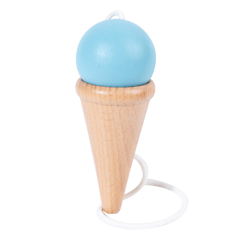 Wooden Skill Cup Toy for Hand-Eye Coordination Practice