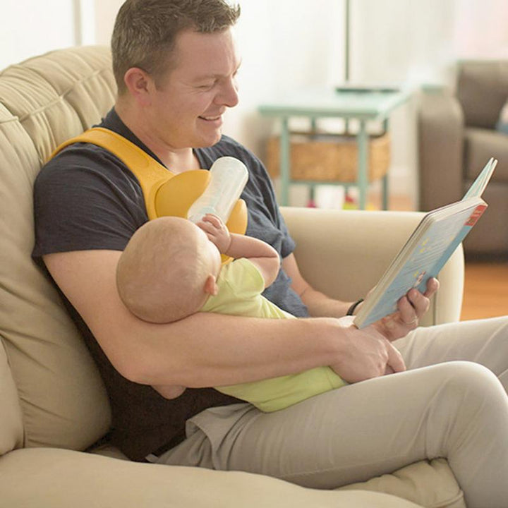 Rotatable Hands-Free Baby Bottle Holder for Easier Feeding